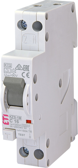 Picture of Disjuntor diferencial compacto 6kA curva C 1P+N 16A classe A 100mA 