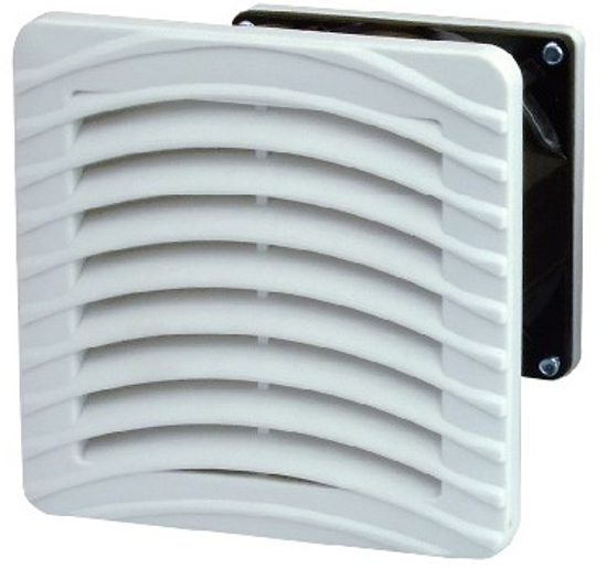 Picture of Ventilador com grelha e filtro 35m³/h 230Vac 109x109x52 