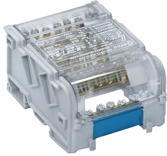 Picture of Bloco repartidor 4P 125Ax7 furos Icw 6KA