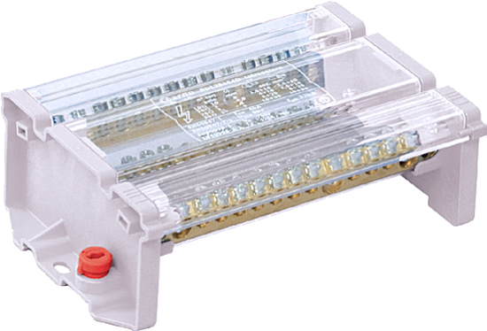 Picture of Bloco repartidor 4P 160Ax8 furos Icw 10KA