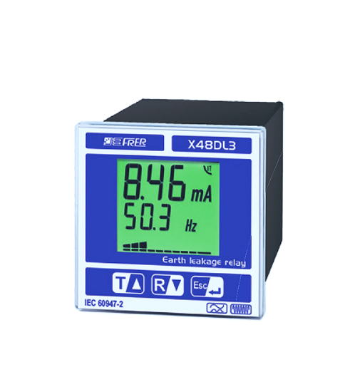 Picture of Relé diferencial digital LCD programável M1L 400Hz