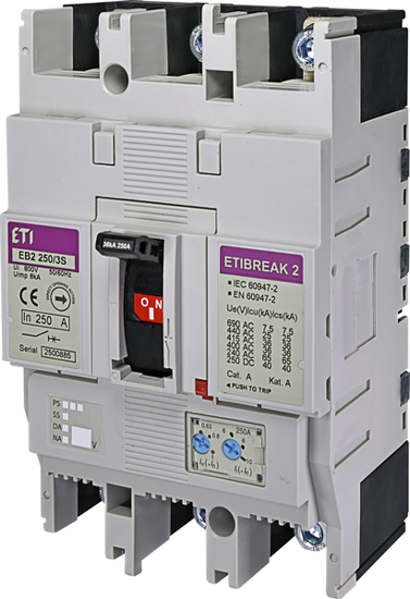 Picture of Disjuntor EB2 250S 3P 250A 36/36KA