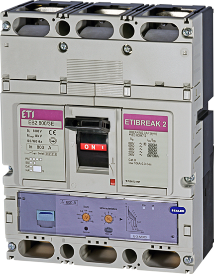 Picture of Disjuntor EB2 800E 3P 800A 70/70KA