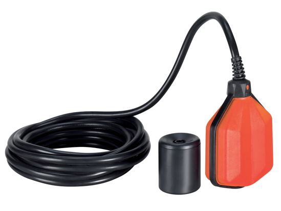 Picture of Interruptor de bóia IP68 para água pouco suja, com cabo em PVC L=5m