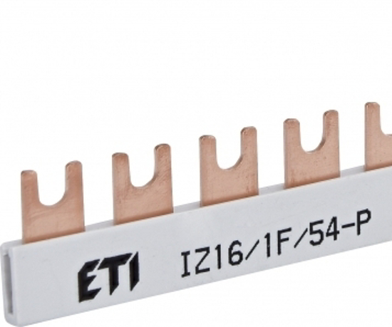 Picture of Pente com ligadores tipo forquilha 1P 16mm² x 54 ligações, 100A-690V ≅