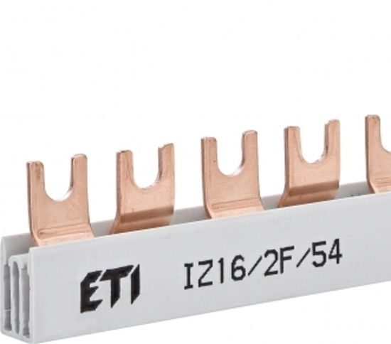 Picture of Pente com ligadores tipo forquilha 2P 16mm² x 54 ligações, 100A-690V ≅