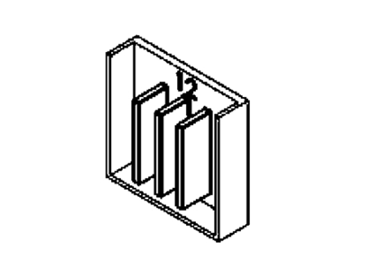 Picture of Tampas de topo para pentes 4P do tipo IZ16/4F