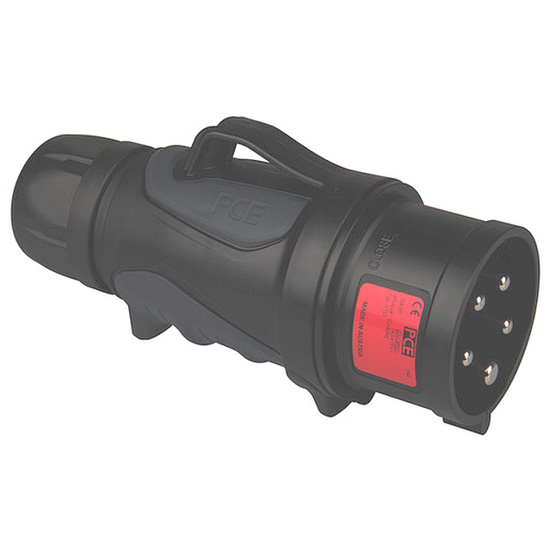 Picture of Ficha macho CEE série GRIP, 3P+T+N 16A-400V, IP44/54, MIDNIGHT (ligações de aperto por parafusos)