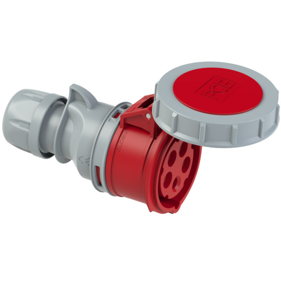 Picture of Ficha fêmea IP67 16A 3P+T+N 400V aperto p/ mola