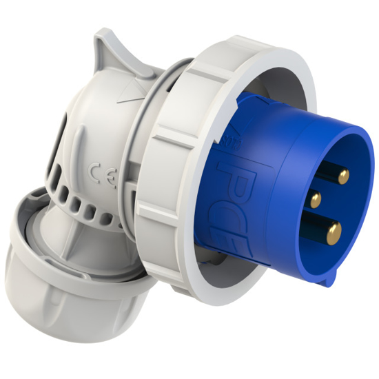 Picture of Ficha macho angular IP67 32A 2P+T 230V
