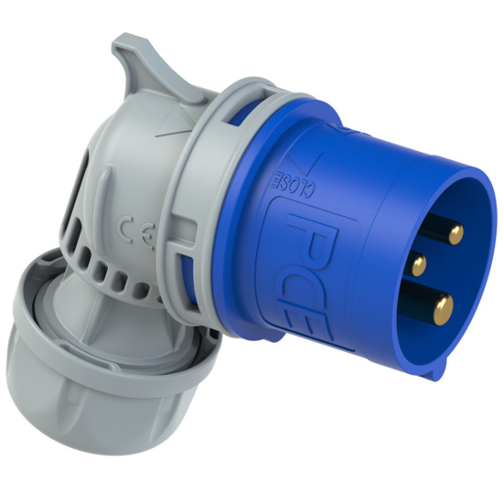 Picture of Ficha macho angular IP44 32A 2P+T 230V