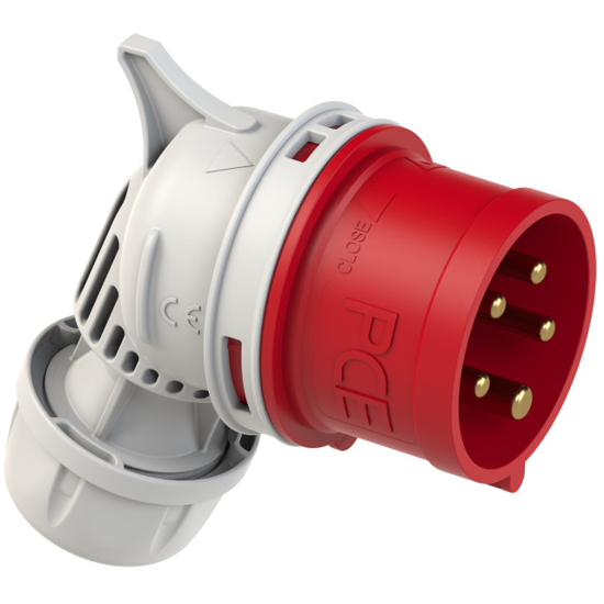 Picture of Ficha macho angular IP44 32A 3P+T+N 400V