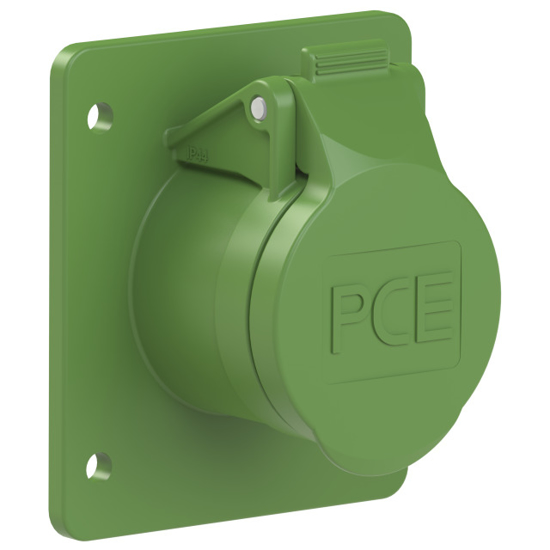 Picture of Tomada encastrar fêmea IP44 32A 2P 24/42V 400Hz 3h