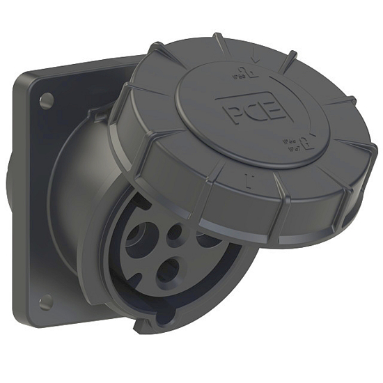 Picture of Tomada encastrar fêmea inclinada IP67 63A 3P+T 400V