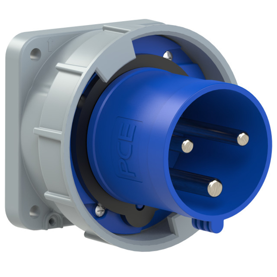 Picture of Tomada encastrar macho 63A 2P+T 230V