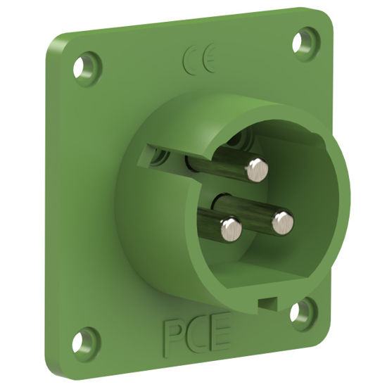 Picture of Tomada encastrar macho IP44 32A 2P+T 24/42V 300Hz 2h