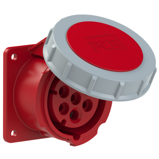 Picture of Tomacho encastrar fêmea IP44 16A 6P+T 400V