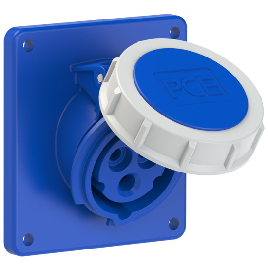 Picture of Tomada encastrar fêmea inclinada IP67 16A 2P+T 230V