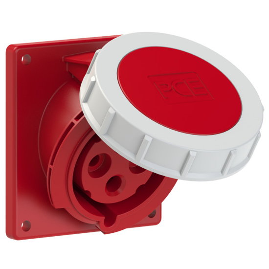 Picture of Tomada encastrar fêmea inclinada IP67 32A 3P+T 440V