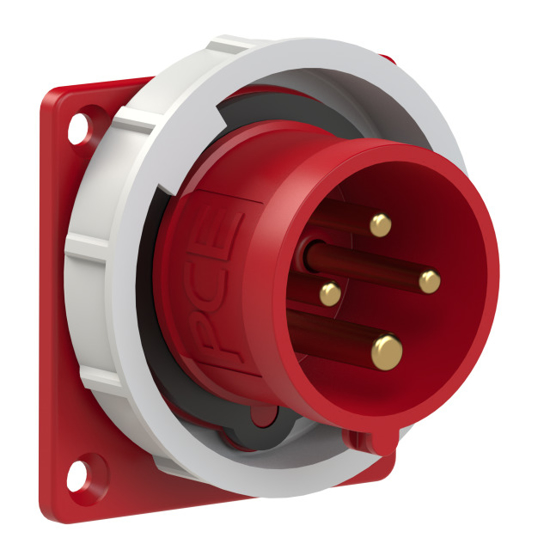 Picture of Tomada encastrar macho IP67 16A 3P+T 400V