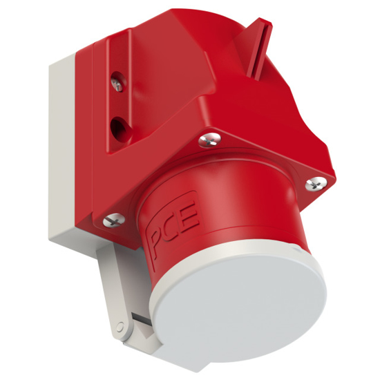 Picture of Tomada mural macho c/ inversor de fases IP44 32A 3P+T+N 400V c/ tampa