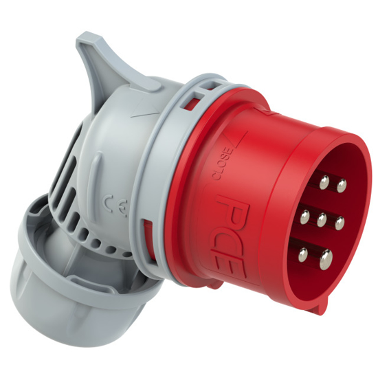 Picture of Ficha macho inclinada IP44 32A 6P+T 400V