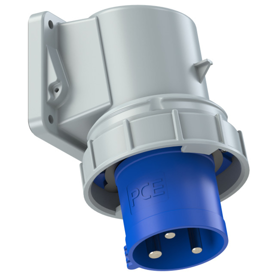 Picture of Tomada encastrar macho IP67 63A 2P+T 230V