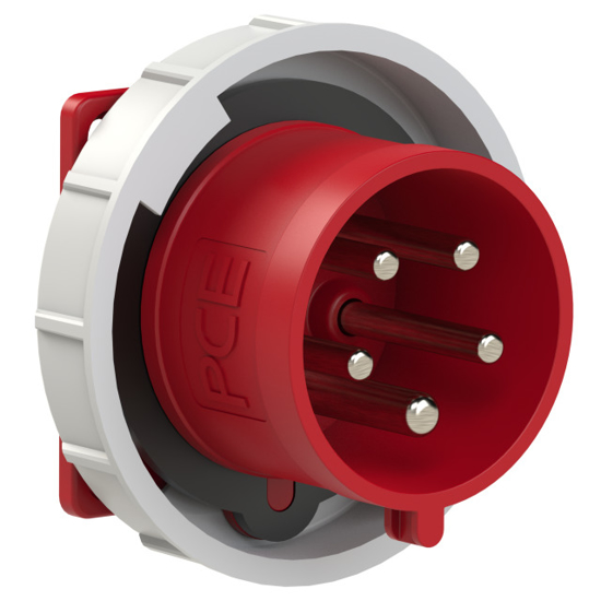 Picture of Tomada encastrar macho c/ inversor de fases IP67 32A 3P+T+N 400V