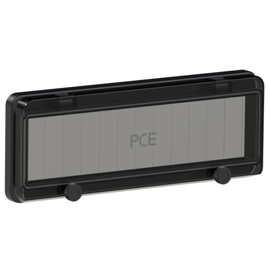 Picture of Janela IP67 em policarbonato p/13 módulos preta