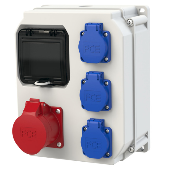 Picture of Quadro distribuição mural MURAU 1x4 módulos IP54