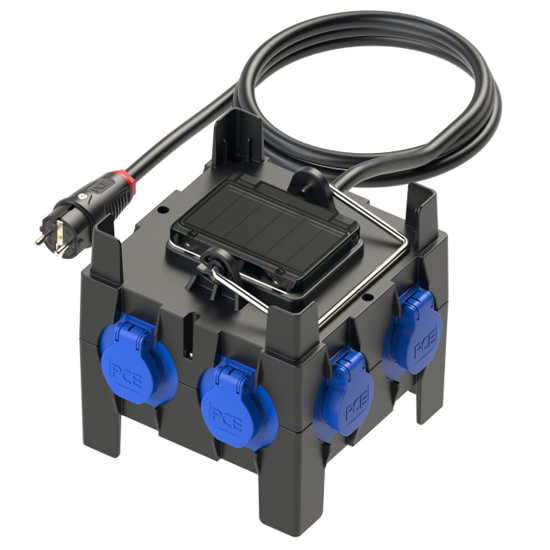 Picture of Quadro IMST Entrada: 3P 16A c/ cabo 2mt Saídas:  7x schuko c/ protecção