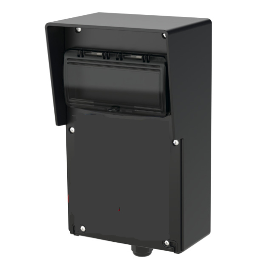 Picture of Quadro distribuição mural FURT c/ pala 1x10 módulos IP54