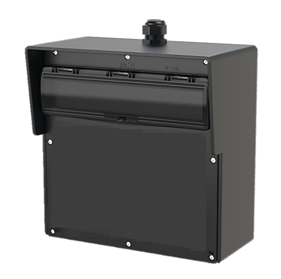 Picture of Quadro distribuição mural BRUCK c/ pala 1x18 módulos IP54