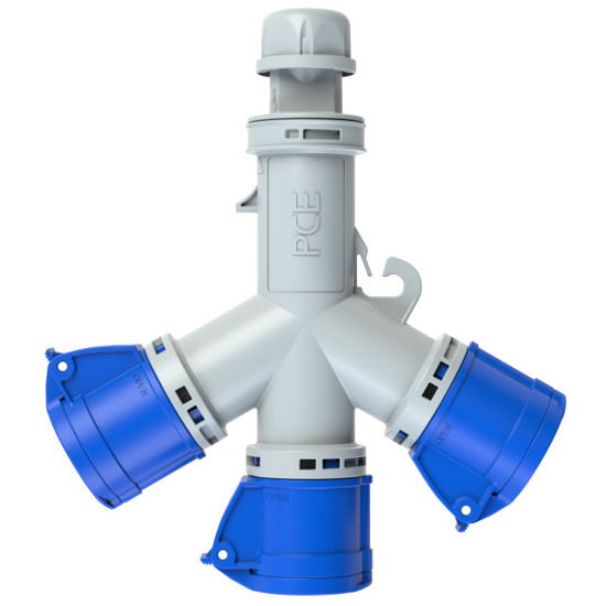 Picture of Adaptador IP44 bucin / 3x fêmea 16A 3P