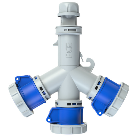 Picture of Adaptador IP67 bucin / 3x fêmea 16A 3P