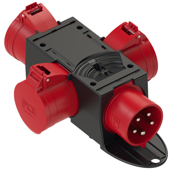 Picture of Adaptador IP44 5P 32A / 3x CEE 32A 5P