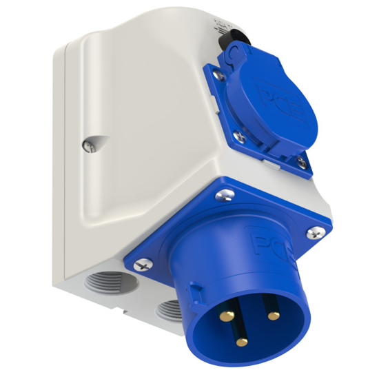 Picture of Tomada mural macho COMBO IP44 32A 2P+T 230V