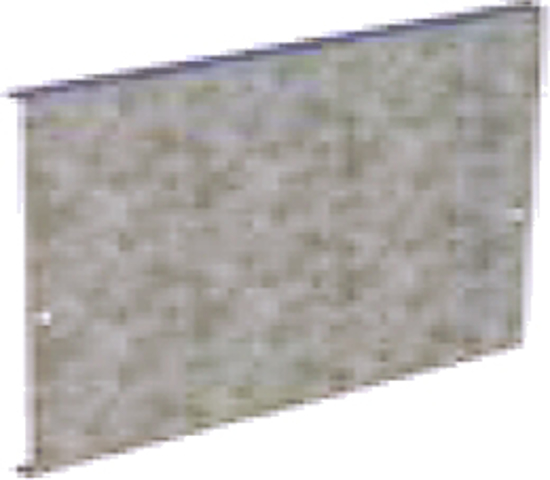 Picture of Platine em aço galvanizado c/ H202xL600mm