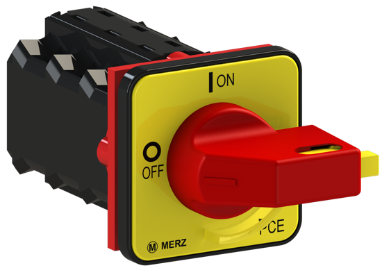 Picture of Interruptor A104 3P 20A fix. frontal 4f, espelho AM/VM (2x🔒)