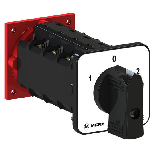 Picture of Inversor de marcha 1-0-2 3P 20A fixação p/ base