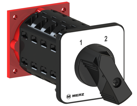 Picture of Inversor de linha 1-2 3P 25A fixação p/ base