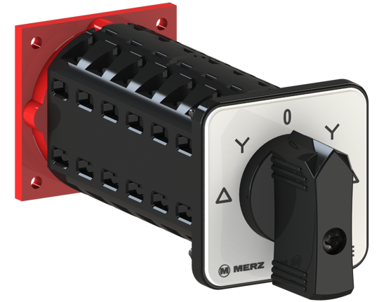 Picture of Comutador estrela-triângulo+inversão 20A fixação p/ base