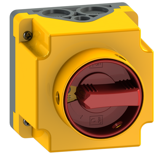 Picture of Interruptor ON-OFF A105 4P 20A em caixa AM/VM (3x🔒)