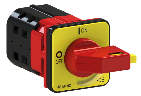 Picture of Interruptor A151 3P 32A fix. frontal 4f, espelho AM/VM (2x🔒)