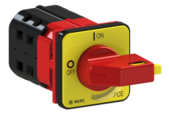 Picture of Interruptor A151 4P 32A fix. frontal 4f, espelho AM/VM (2x🔒)