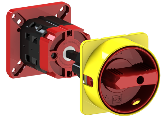 Picture of Interruptor A151 3P 32A fix. base 4f, espelho AM/VM (3x🔒)