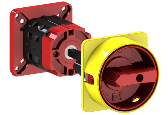 Picture of Interruptor A151 4P 32A fix. base 4f, espelho AM/VM (3x🔒)