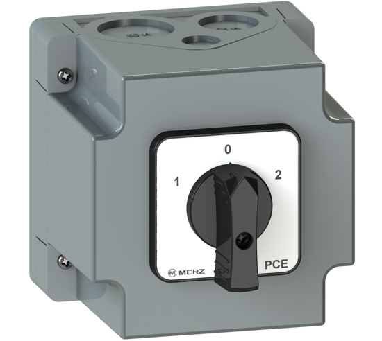 Picture of Inversor de linha 1-0-2 Z151 2P 25A em caixa c/espelho CZ/PT 