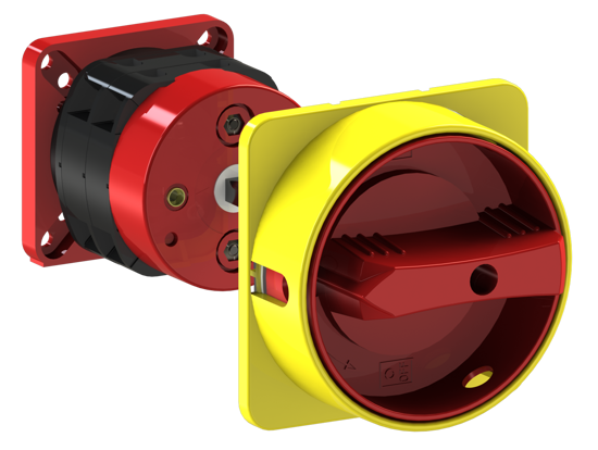 Picture of Interruptor A251 4P 40A fix. base 4f, espelho AM/VM (3x🔒)