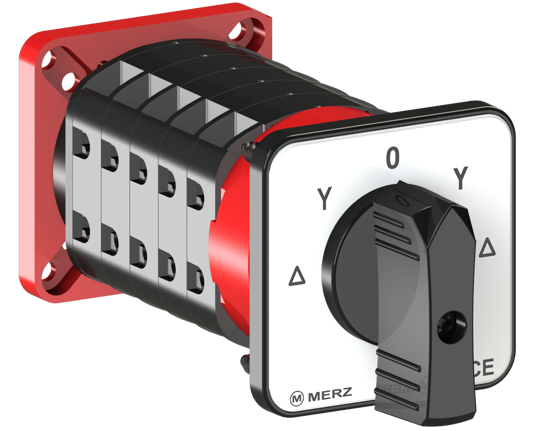 Picture of Comutador estrela-triângulo+inversão 40A fixação p/ base
